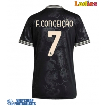 Juventus Francisco Conceicao #7 Replica Third Shirt Ladies 2025-26 Short Sleeve